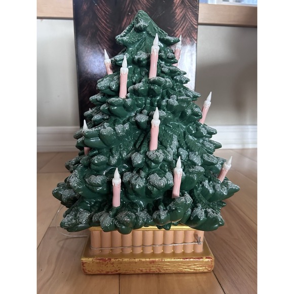 NEW John Derian X Target Lighted 14" Christmas Tree with Candles Blow‎ Mold 2025 - Picture 5 of 6